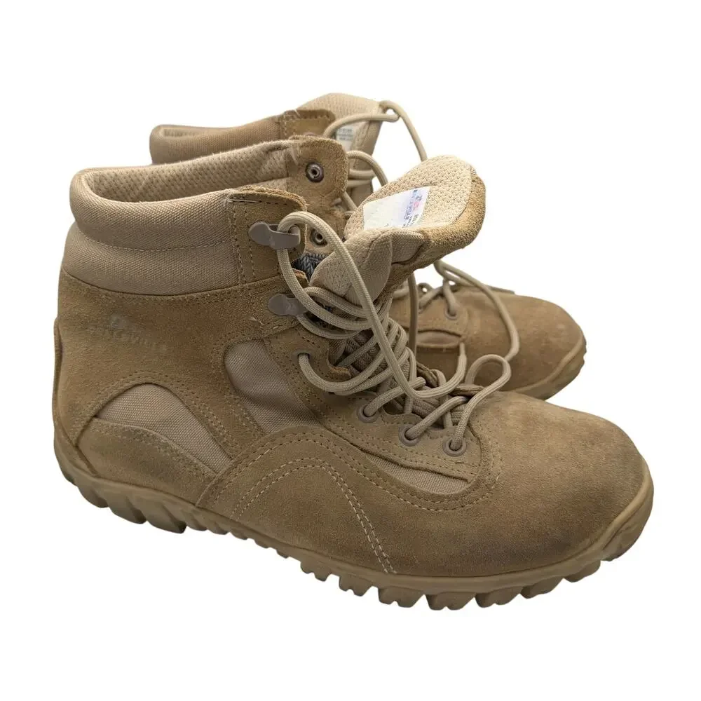 Belleville Sabre 763 Men’s 6-inch Waterproof Hybrid Assault Boots Tan Size 10.5